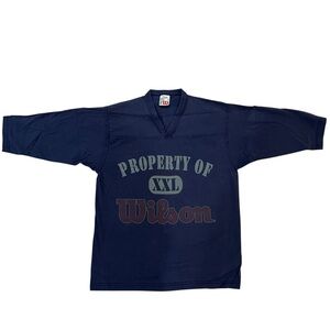 Wilson Dark Blue Athletic Shirt